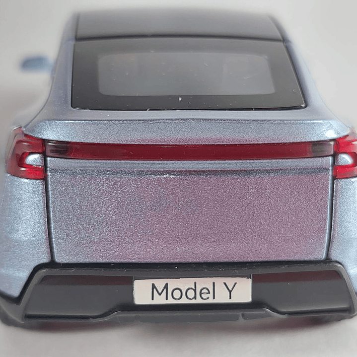 Tesla Modelo Y azul, Chino, Escala 1-32 10