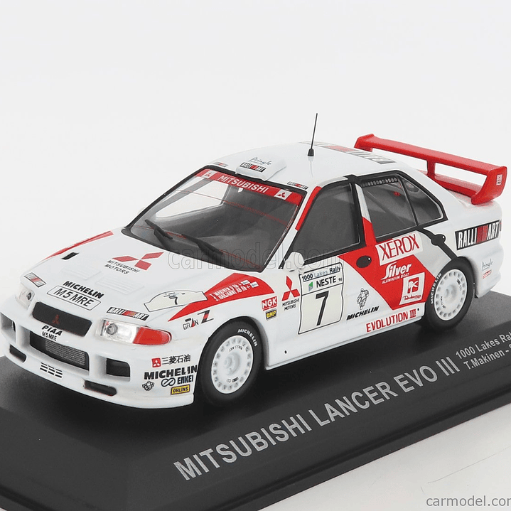 Mitsubishi Lancer Evolution III MAKINEN 1996 IXO, Escala 1-43 3