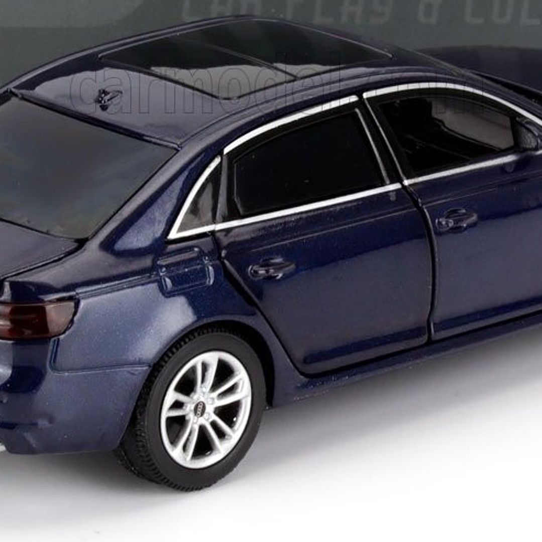 AUDI A4 AZUL MARCA TAYUMO ESCALA 1/32-LEDS 2