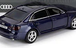 AUDI A4 AZUL MARCA TAYUMO ESCALA 1/32-LEDS