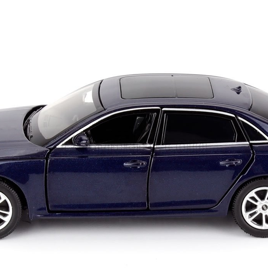 AUDI A4 AZUL MARCA TAYUMO ESCALA 1/32-LEDS 3