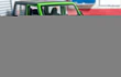 Jeep Wrangler VERDE Escala 1/34 Marca Kinsmart