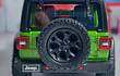 Jeep Wrangler VERDE Escala 1/34 Marca Kinsmart