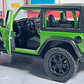 Jeep Wrangler VERDE Escala 1/34 Marca Kinsmart - Miniatura 8