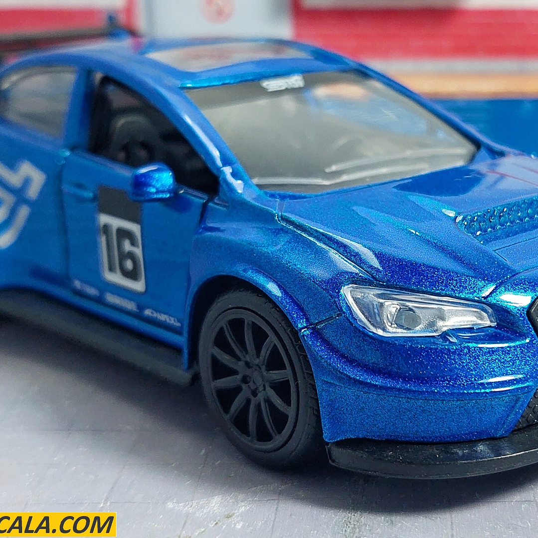 Subaru Impreza AZUL WRX STI, Jada, Escala 1-32 1