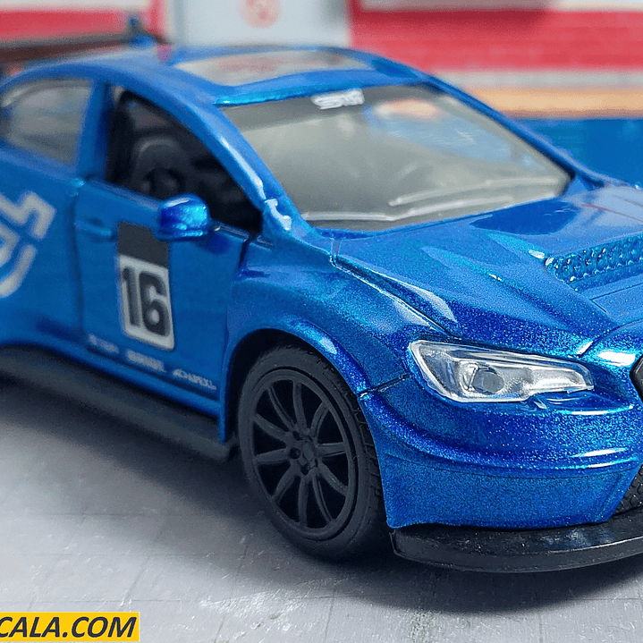 Subaru Impreza AZUL WRX STI, Jada, Escala 1-32 1