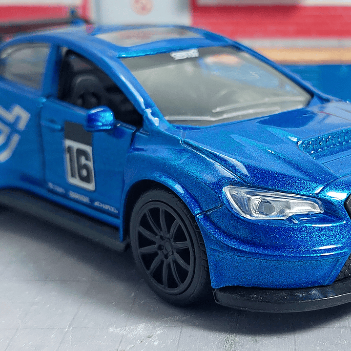 Subaru Impreza AZUL WRX STI, Jada, Escala 1-32 3