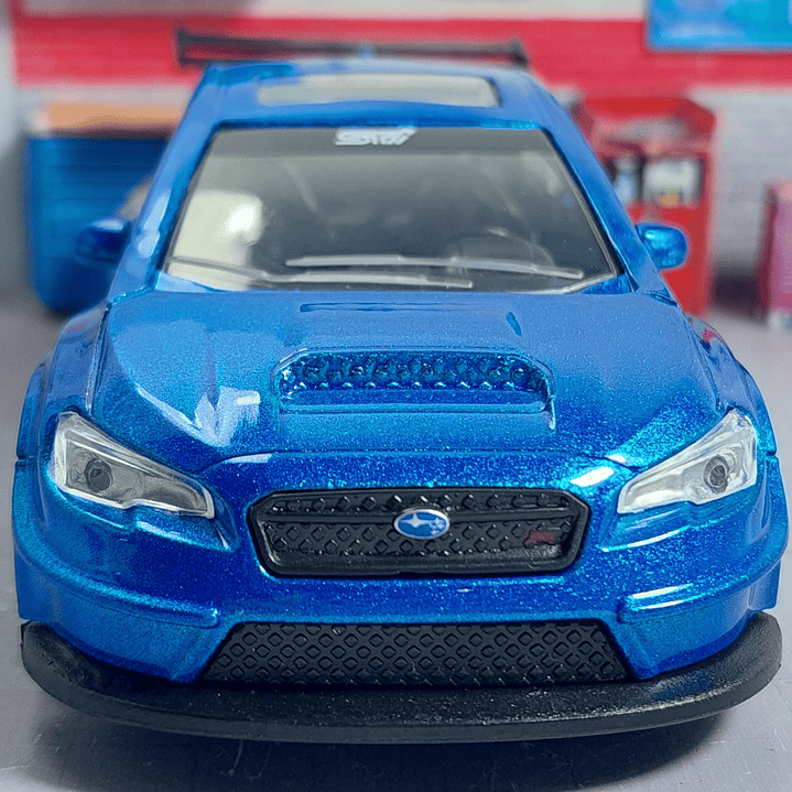 Subaru Impreza AZUL WRX STI, Jada, Escala 1-32 4
