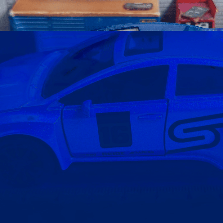 Subaru Impreza AZUL WRX STI, Jada, Escala 1-32 7