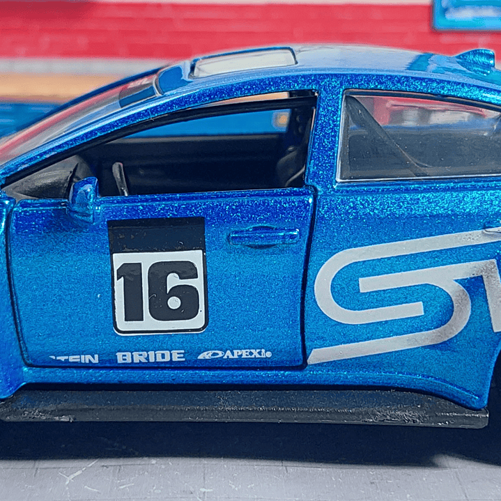 Subaru Impreza AZUL WRX STI, Jada, Escala 1-32 9