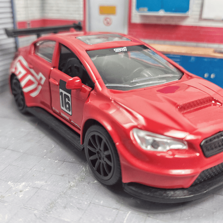 Subaru Impreza ROJO WRX STI, Jada, Escala 1-32 1