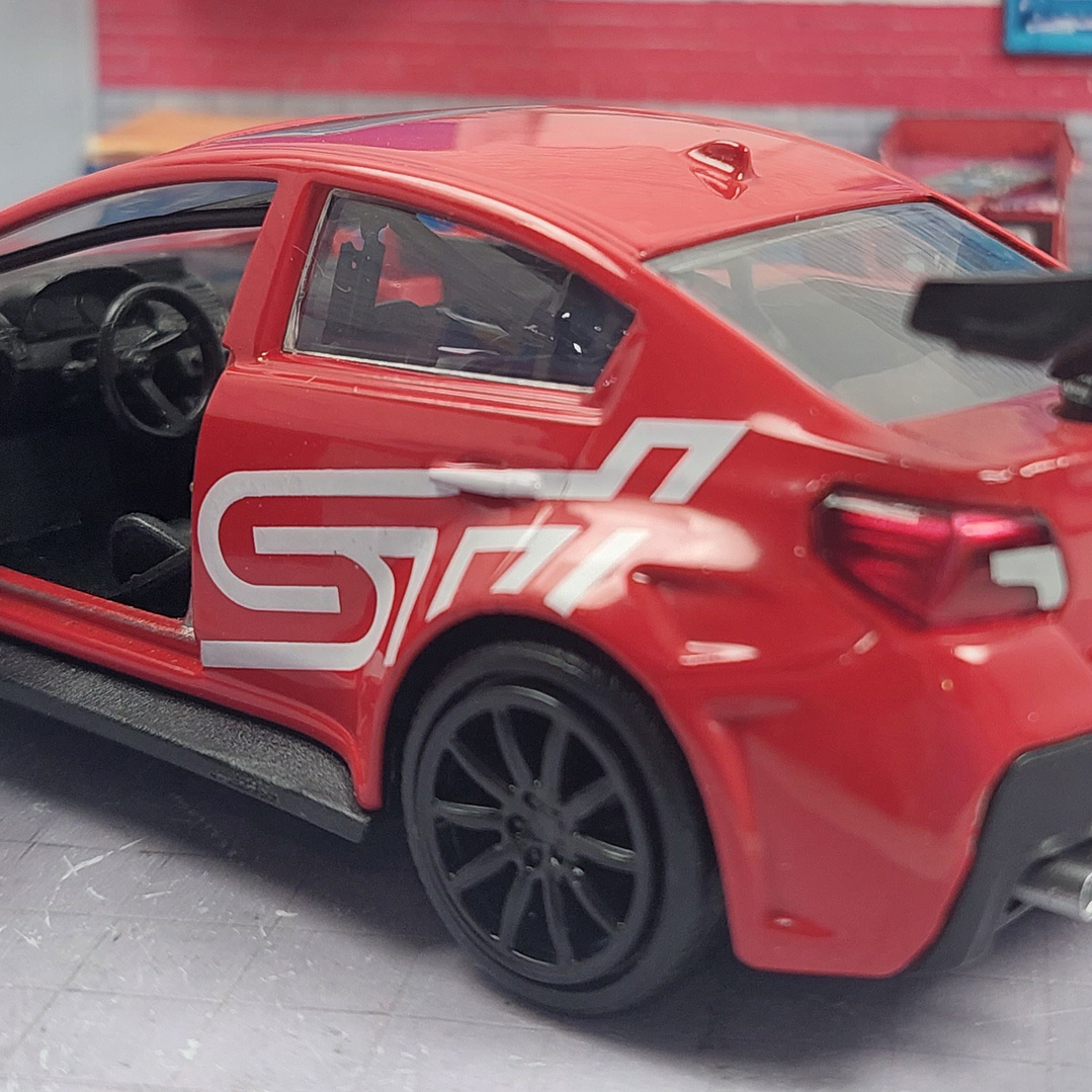 Subaru Impreza ROJO WRX STI, Jada, Escala 1-32 2
