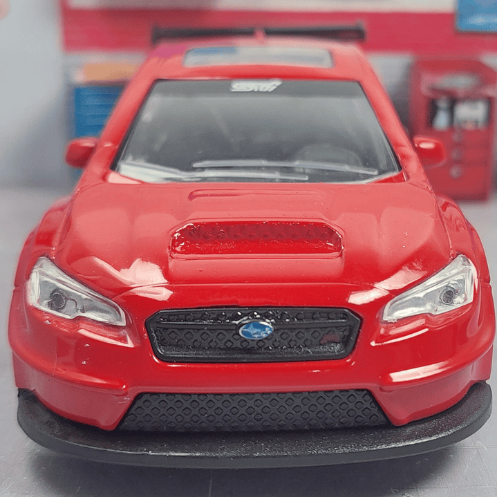 Subaru Impreza ROJO WRX STI, Jada, Escala 1-32 5