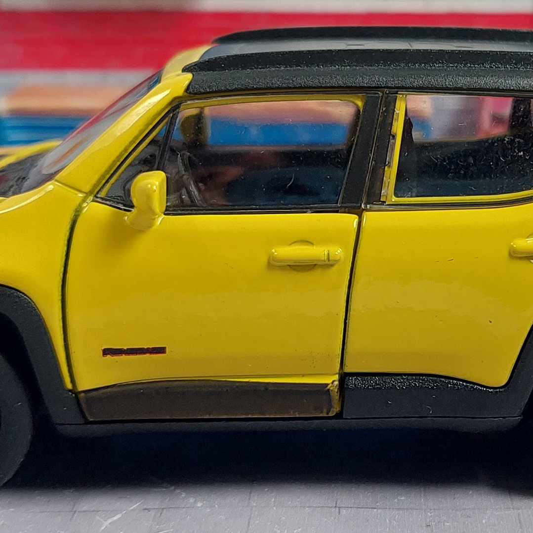 Jeep Renegade Trailhawk AMARILLO Welly, Escala 1-36- 1