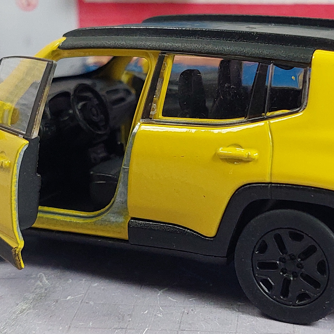 Jeep Renegade Trailhawk AMARILLO Welly, Escala 1-36- 8
