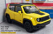 Jeep Renegade Trailhawk AMARILLO Welly, Escala 1-36-