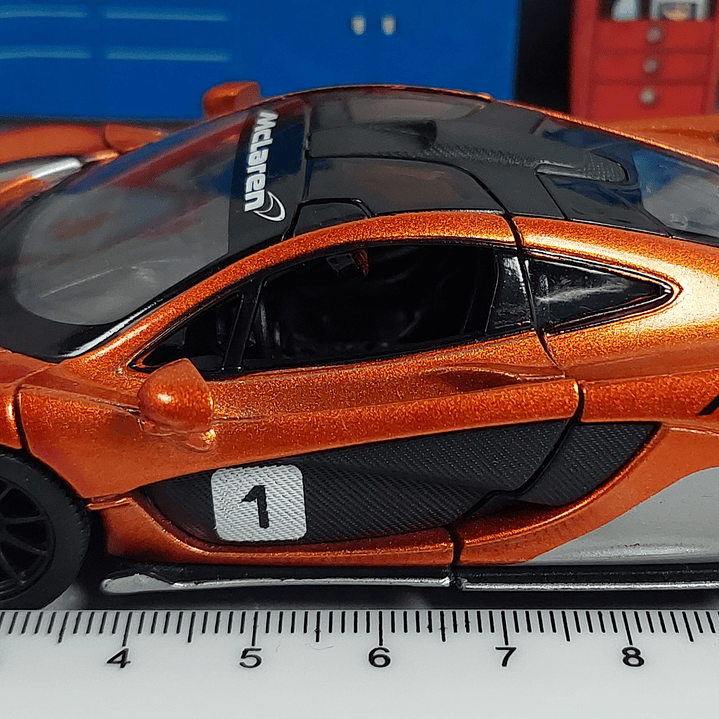 McLaren P1 NARANJA Kinsmart, Escala 1-36 5