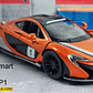 McLaren P1 NARANJA Kinsmart, Escala 1-36 - Miniatura 1