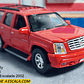 Cadillac Escalade 2002 ROJO 1/36 WELLY - Miniatura 1