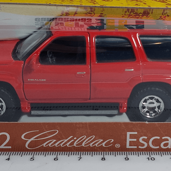 Cadillac Escalade 2002 ROJO 1/36 WELLY 6