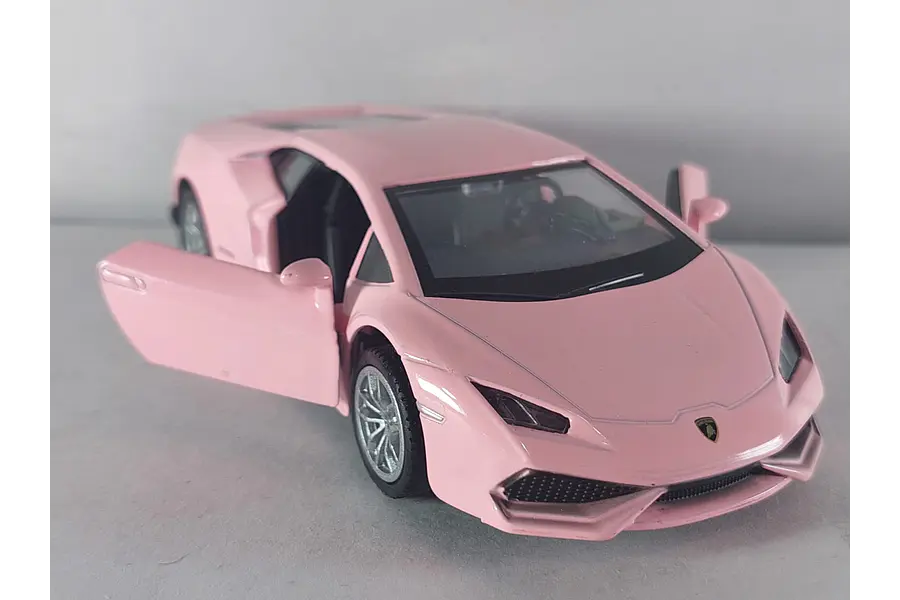 Lamborghini HURACAN ROSADO  Escala 1/36 marca RMZ