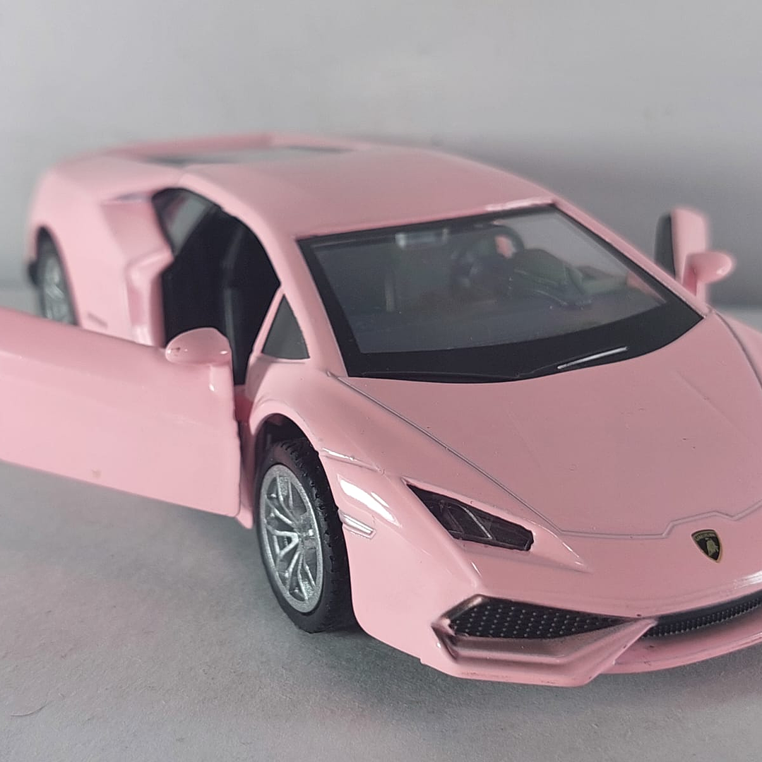 Lamborghini HURACAN ROSADO  Escala 1/36 marca RMZ 1
