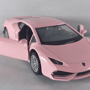 Lamborghini HURACAN ROSADO  Escala 1/36 marca RMZ
