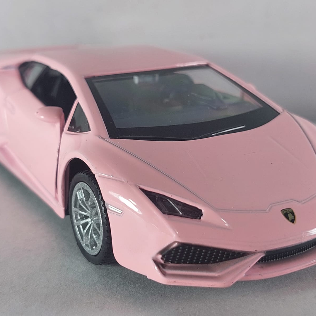 Lamborghini HURACAN ROSADO  Escala 1/36 marca RMZ 3