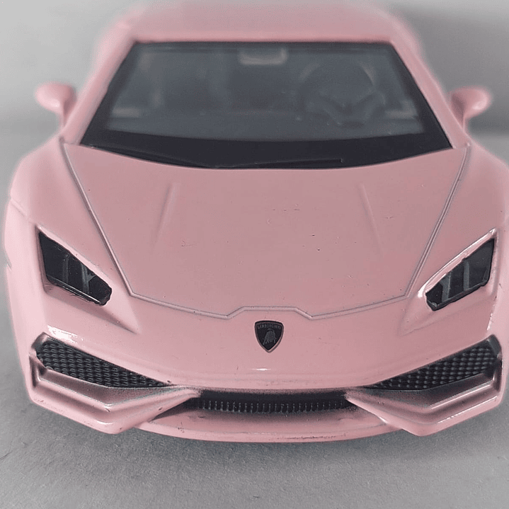 Lamborghini HURACAN ROSADO  Escala 1/36 marca RMZ 5