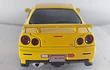 Nissan Skyline GT-R AZUL Y AMARILLO Escala 1-32 LEDS