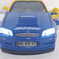 Nissan Skyline GT-R AZUL Y AMARILLO Escala 1-32 LEDS - Miniatura 1