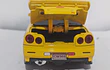 Nissan Skyline GT-R AZUL Y AMARILLO Escala 1-32 LEDS