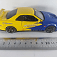 Nissan Skyline GT-R AZUL Y AMARILLO Escala 1-32 LEDS - Miniatura 4