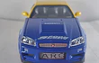 Nissan Skyline GT-R AZUL Y AMARILLO Escala 1-32 LEDS