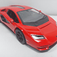 Lamborghini COUNTACHLP 800-4 ROJO  1/36, Marca KINSMART - Miniatura 1