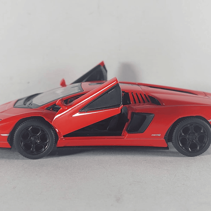 Lamborghini COUNTACHLP 800-4 ROJO  1/36, Marca KINSMART 2