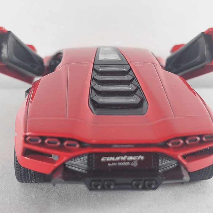 Lamborghini COUNTACHLP 800-4 ROJO  1/36, Marca KINSMART 5