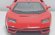 Lamborghini COUNTACHLP 800-4 ROJO  1/36, Marca KINSMART