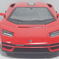 Lamborghini COUNTACHLP 800-4 ROJO  1/36, Marca KINSMART - Miniatura 6