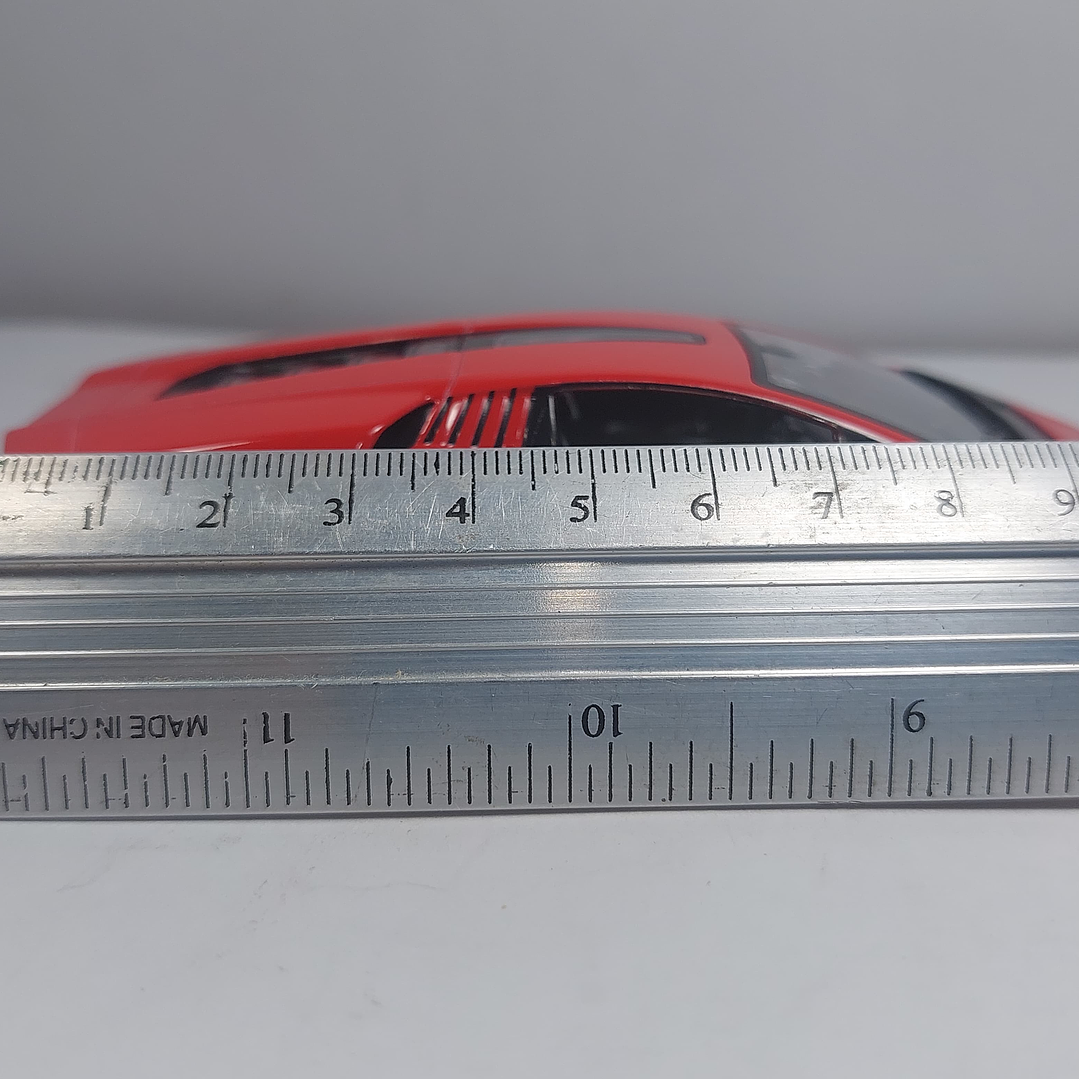 Lamborghini COUNTACHLP 800-4 ROJO  1/36, Marca KINSMART 7