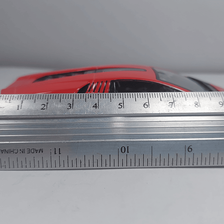 Lamborghini COUNTACHLP 800-4 ROJO  1/36, Marca KINSMART 7