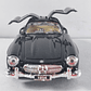 Mercedes-Benz 300SL 1954 ALAS DE GAVIOTA, Kinsmart, 1-36 NEGRO - Miniatura 1