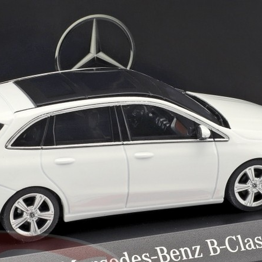Mercedes Benz Clase B, Escala 1/43 BLANCO HERPA 2