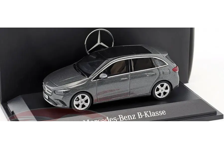 MERCEDES BENZ CLASE B GRIS ESCALA 1/43 HERPA
