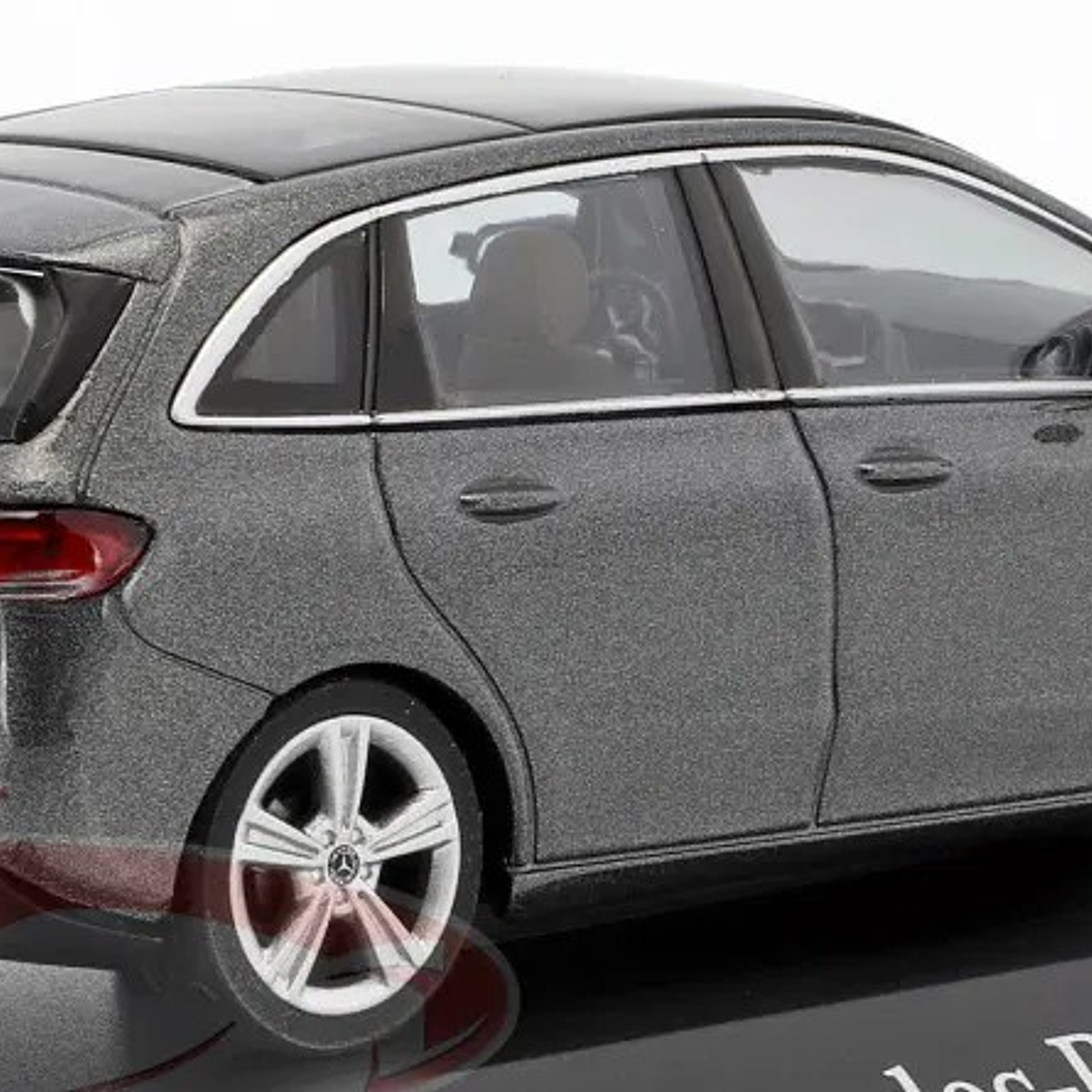 MERCEDES BENZ CLASE B GRIS ESCALA 1/43 HERPA 2