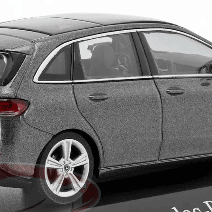 MERCEDES BENZ CLASE B GRIS ESCALA 1/43 HERPA 2