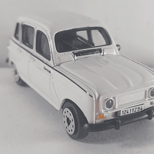 Renault 4, blanco Escala 1:43 MARCA BURAGO