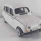 Renault 4, blanco Escala 1:43 MARCA BURAGO - Miniatura 1