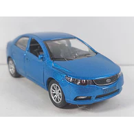Kia cerato azul Escala 1/36 con luces LED