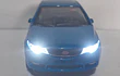 Kia cerato azul Escala 1/36 con luces LED